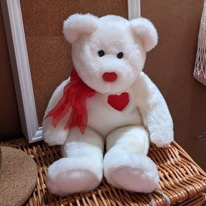 2/$15 - TY Valentine Bear, Beanie Buddies